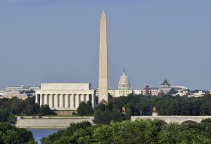 Washington DC skyline capitol
