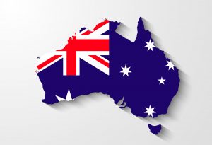Australia continent flag