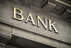 Bank Sign Building