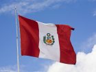 Peruvian flag sky