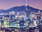 Seoul Skyline South Korea Aerial View