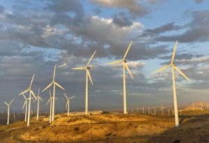 Wind turbine Landscape California
