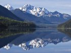 British Columbia mountains lake landscape nature