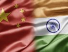 China and India flag