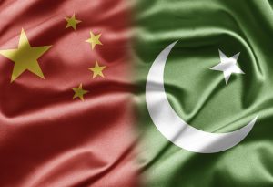 China Pakistan Flags