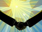 Handshake business relationship relationship