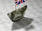 Money boat data paper UK flag