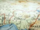 Nigeria map Lagos Africa