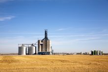 Agribusiness Prairie Elevator Grain Bin