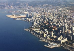 Beirut Lebanon Aerial View