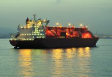 Gas Tanker LNG Industrial Ship