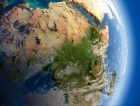Globe-Earth-Space-Africa