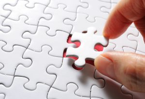 Jigsaw Puzzle Piece Hand