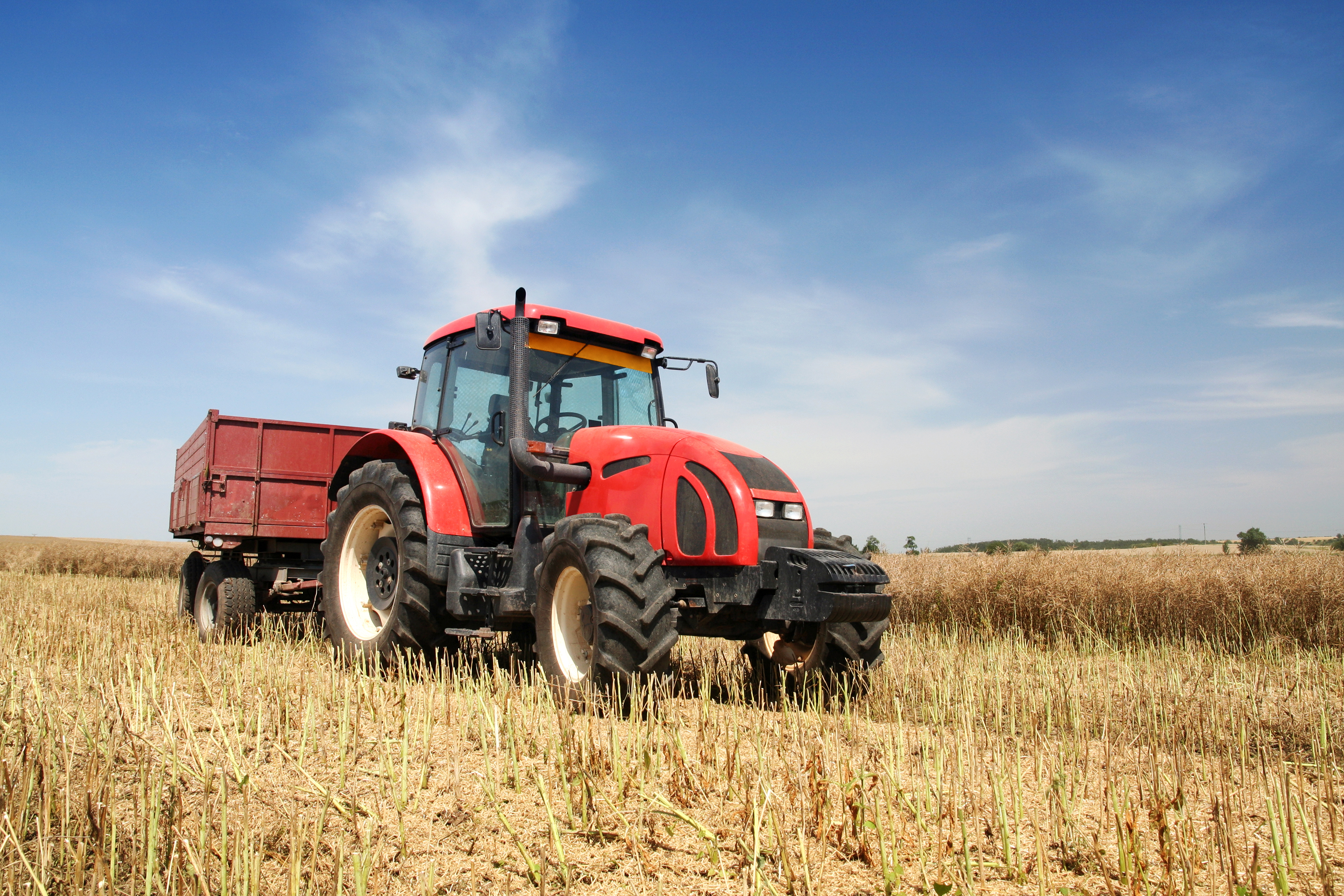 Tractor Farm Field