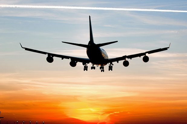 Aircraft Boeing 747 Landing Sunrise_News 619x413