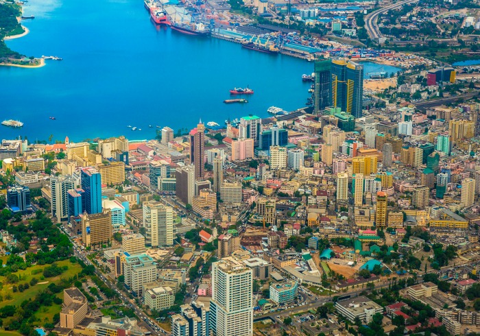 Dar es Salaam, Tanzania's financial hub.